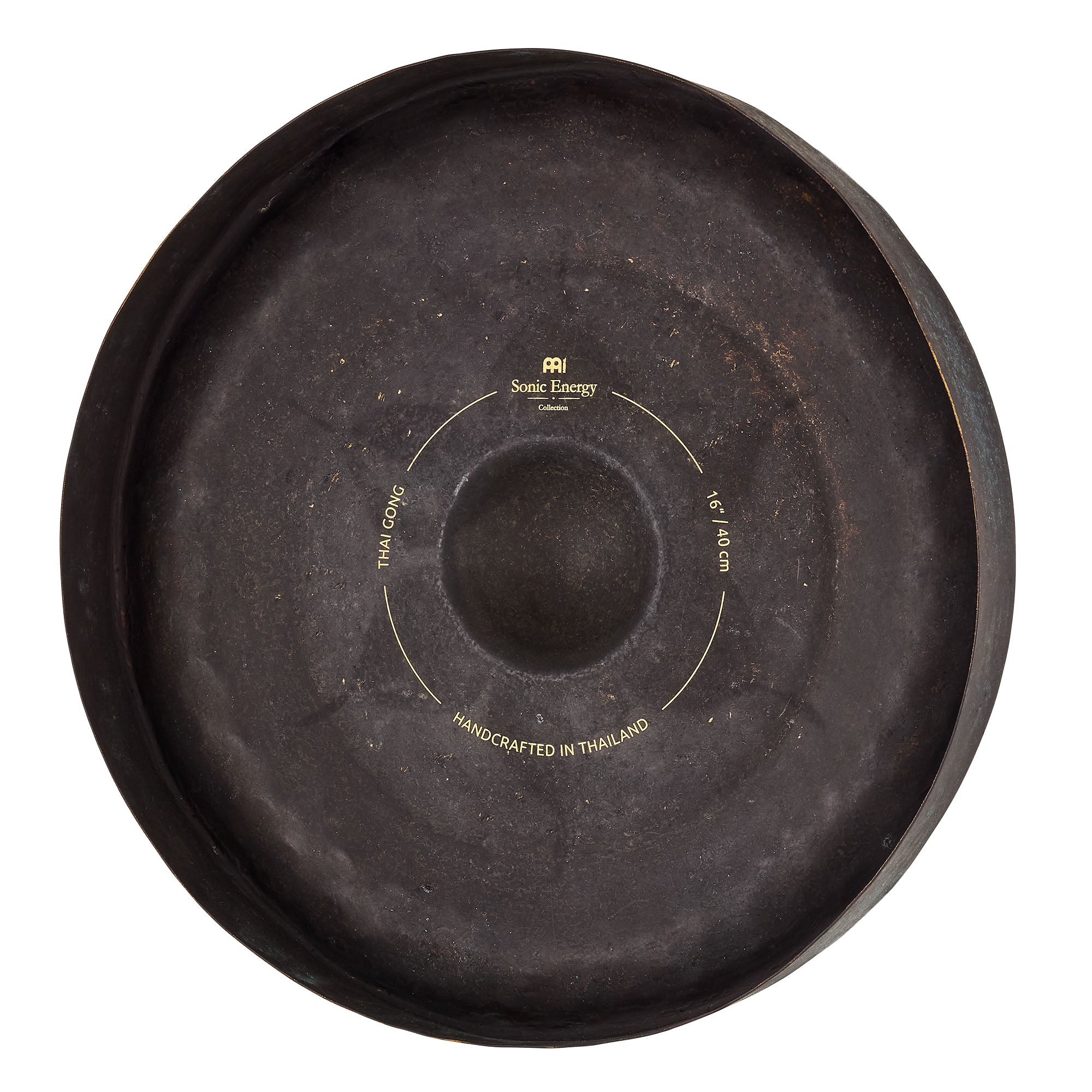 16" Thai Buddhist Gong - Hand - Hammered Bronze - Thai Gong