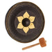 18" Thai Buddhist Gong - Hand - Hammered Bronze - Thai Gong