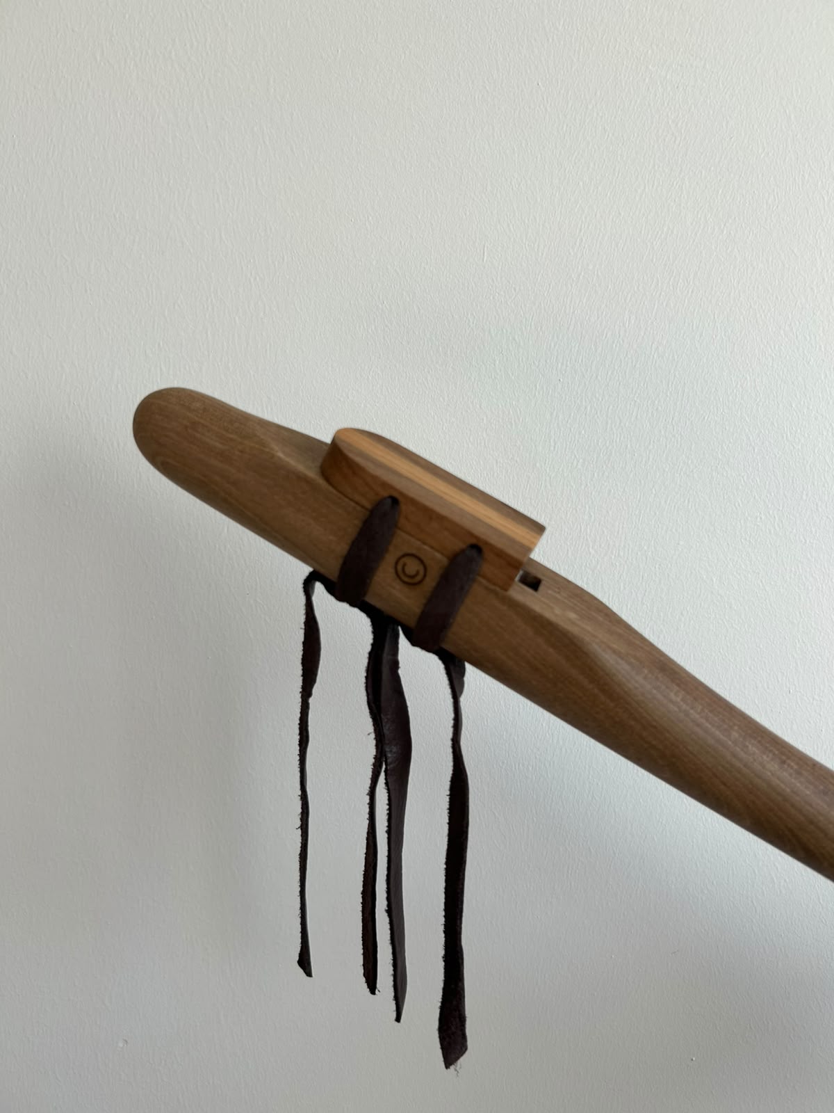 432 Hz Walnut Flute A - Third Eye Chakra - Native American-Style Flute