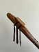 432 Hz Walnut Flute B - Crown Chakra - Native American-Style Flute