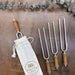 7 Chakra Healing Tuning Fork Set with Travel Case - Hand Bells & Chimes