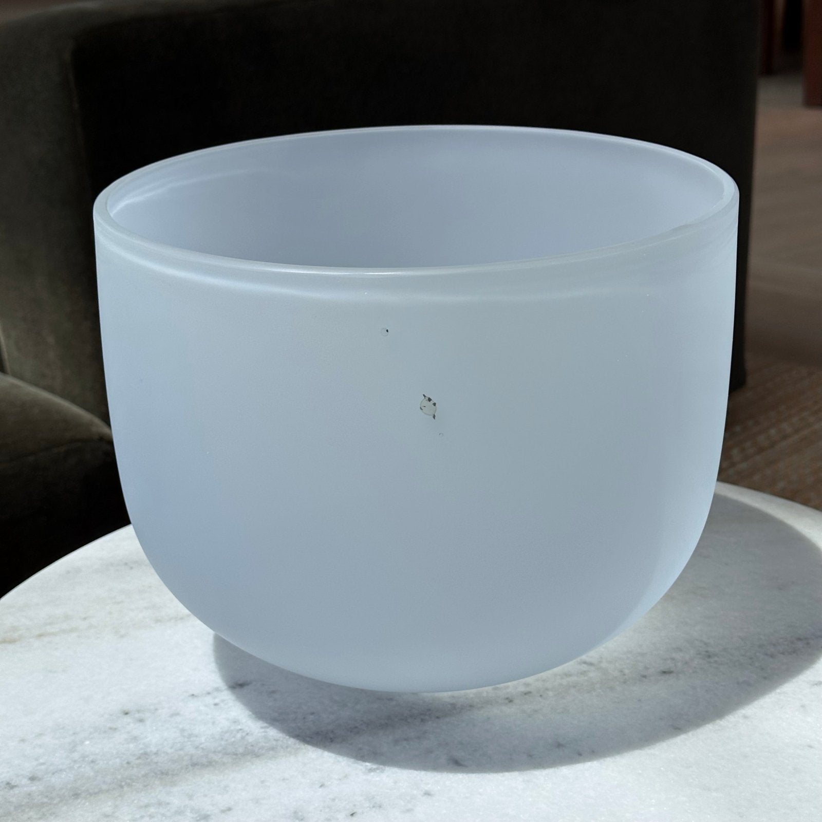 11" Crystal Singing Bowl - Made in New York, Grade C1 - Quartz Crystal Singing Bowl Made in USA