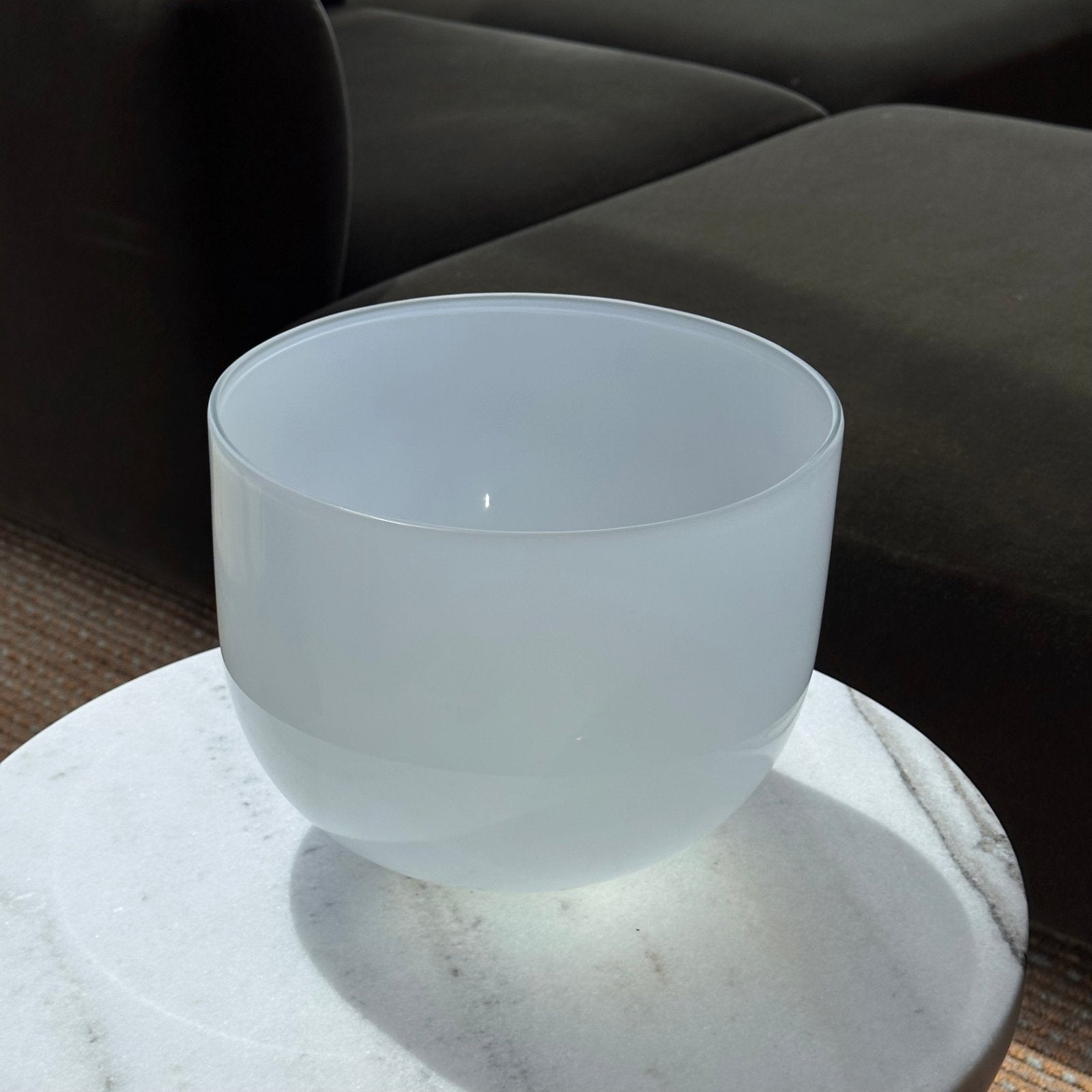 11" Crystal Singing Bowl - Made in New York, Grade A1 - Quartz Crystal Singing Bowl Made in USA