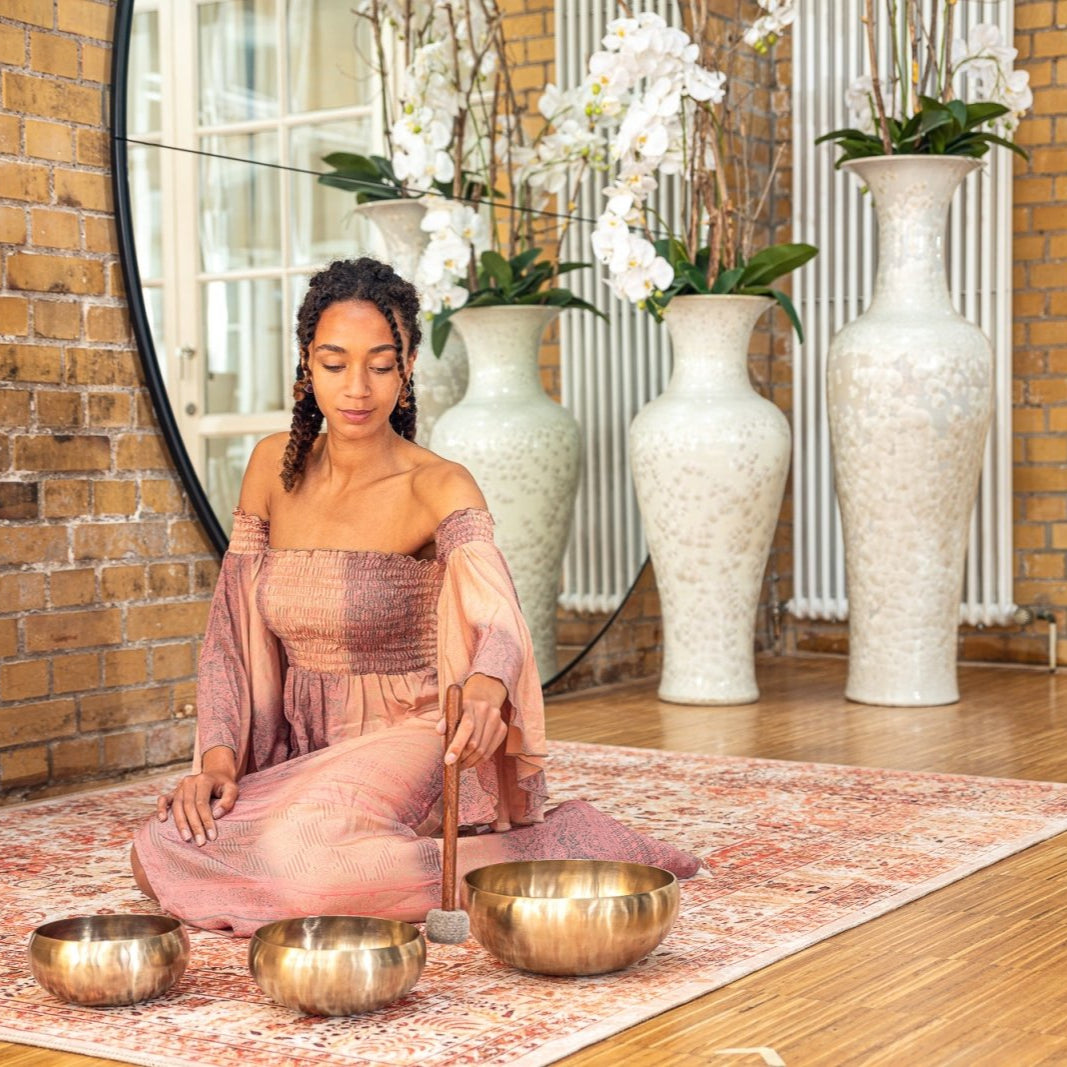 Cosmos Therapy Singing Bowl Set of 3 - Cosmos Therapy Series Singing Bowl Set