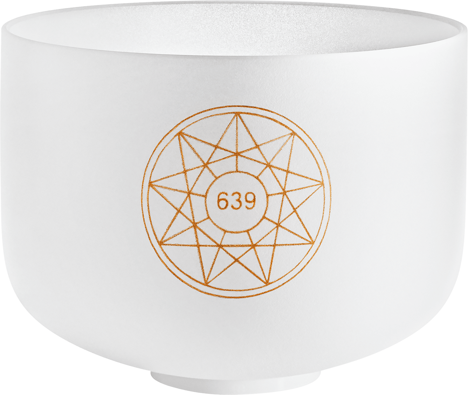 639 Hz Solfeggio 10" Crystal Singing Bowl (Fa) - Love & Connection - Solfeggio Crystal Singing Bowls