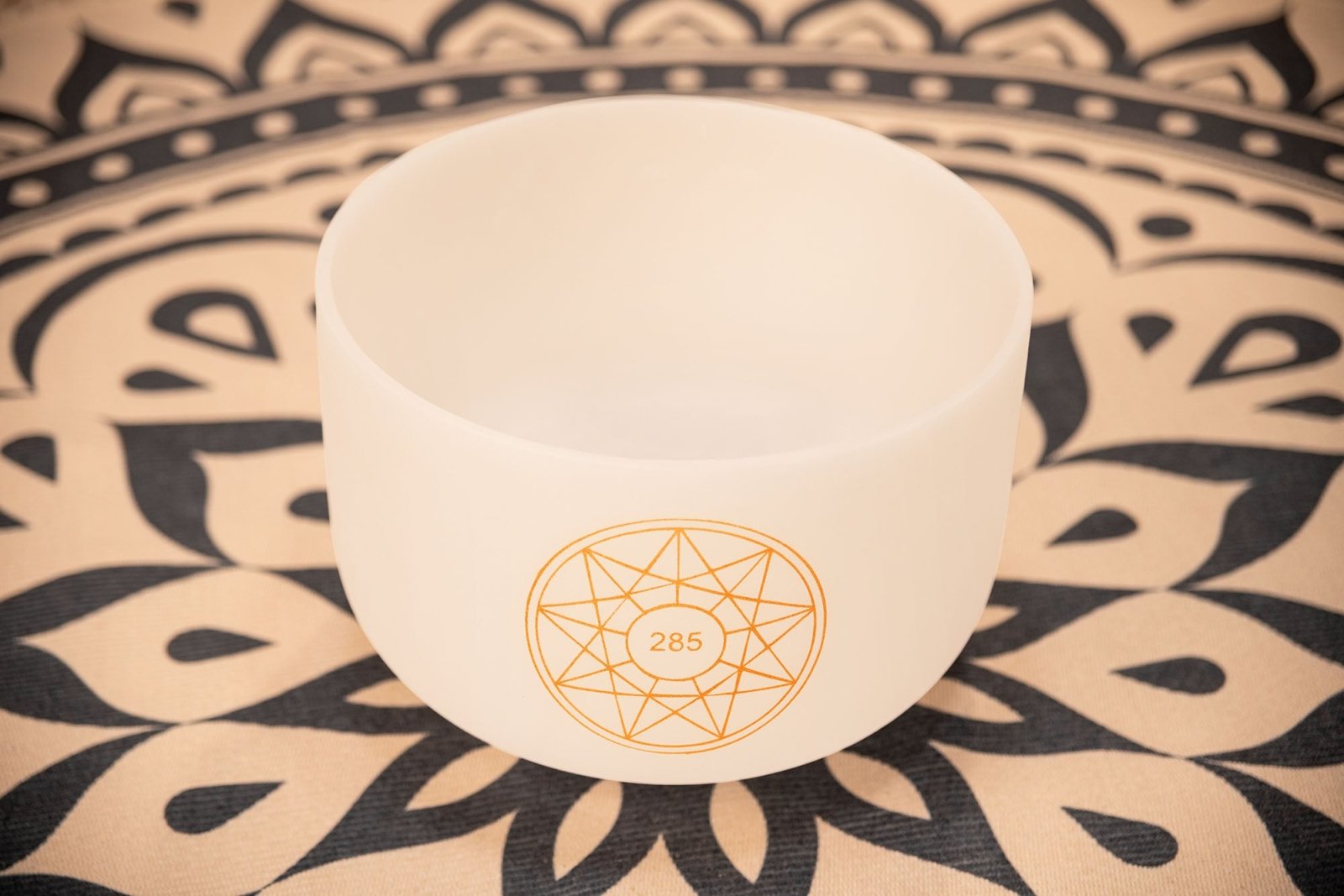 285 Hz Solfeggio 12" Crystal Singing Bowl (Vitality) - Cell Tissue Repair - Crystal Singing Bowls