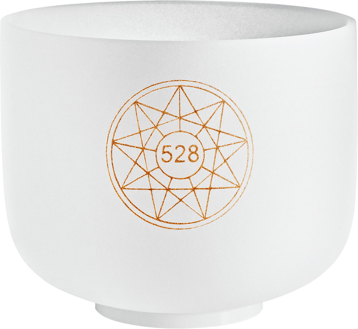 528 Hz Solfeggio 8" Crystal Singing Bowl Miracles and DNA Repair