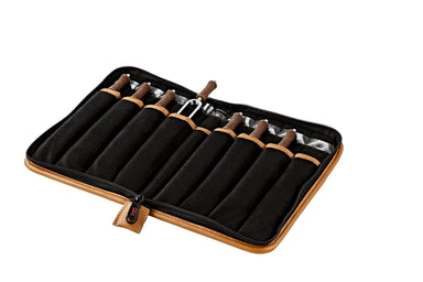 Chakra 7 Tuning Fork Set With a Leather Case - Hand Bells & Chimes