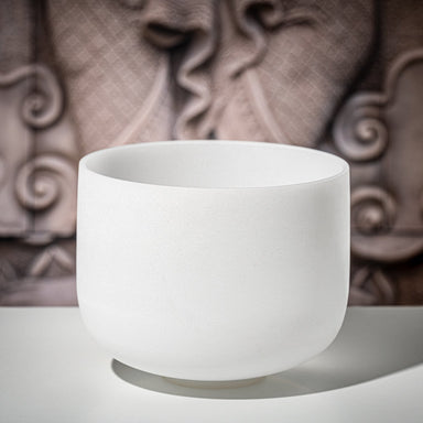 432 Hz 10" Crystal Singing Bowl Note F - Heart Chakra - Crystal Singing Bowls