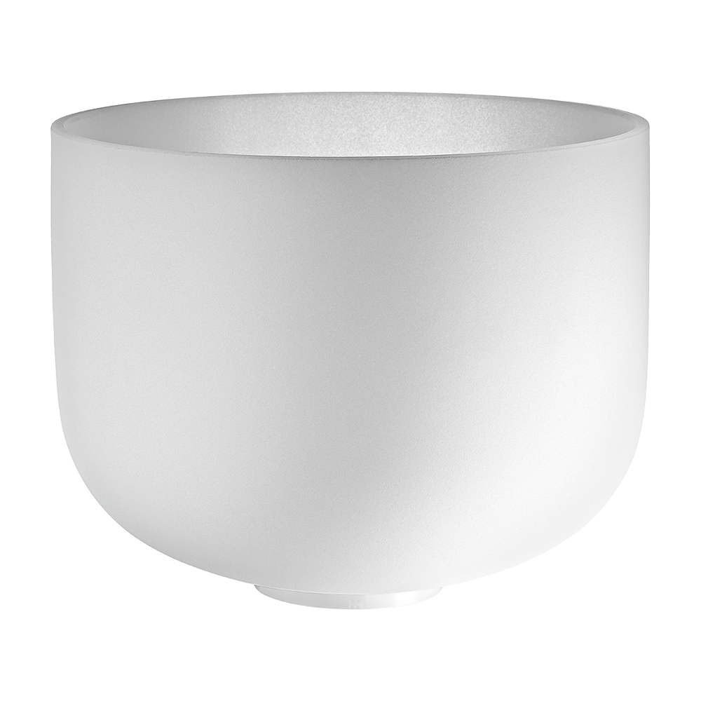 432 Hz 12" Crystal Singing Bowl Note E - Solar Chakra - Crystal Singing Bowls