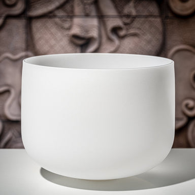 432 Hz 14" Crystal Singing Bowl Note C - Root Chakra - Crystal Singing Bowls