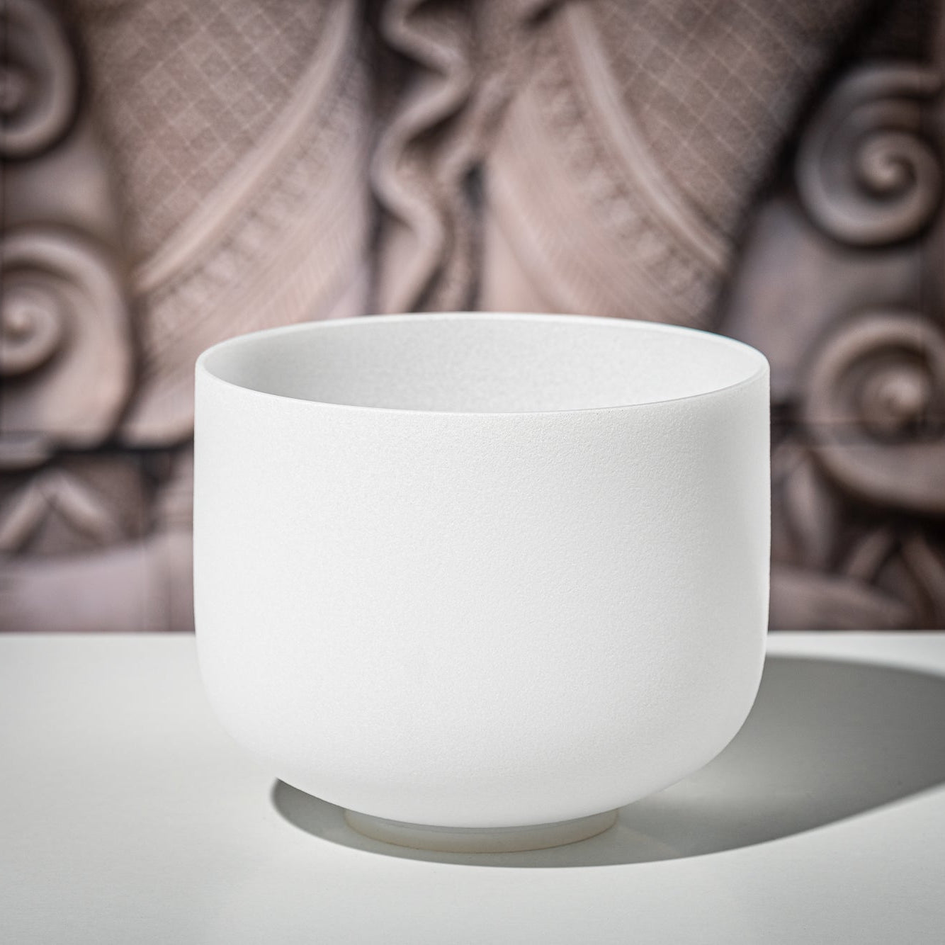 432 Hz 8" Crystal Singing Bowl Note F - Heart Chakra - Crystal Singing Bowls