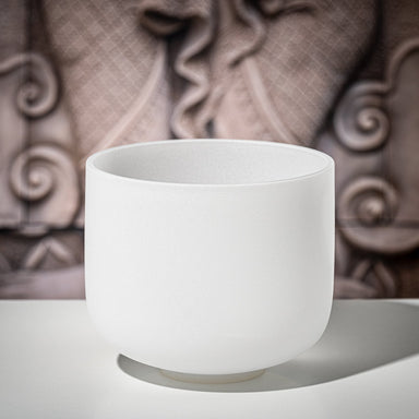 432 Hz 9" Crystal Singing Bowl Note A - Third Eye Chakra - Crystal Singing Bowls