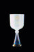 440 Hz Crystal Singing Chalice 5.5" Note A4 - Third Eye Chakra - Crystal Singing Chalices