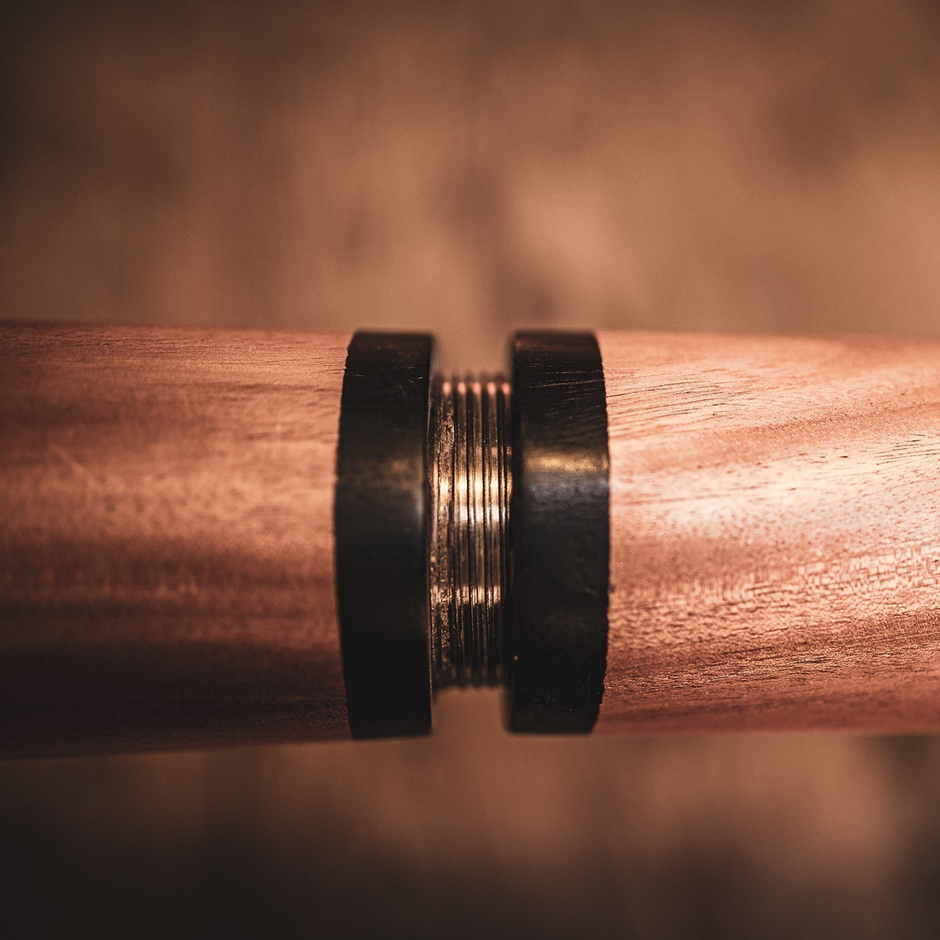 Dual Didgeridoo Natural D - Sacral Chakra - Sliced Pro Didgeridoo