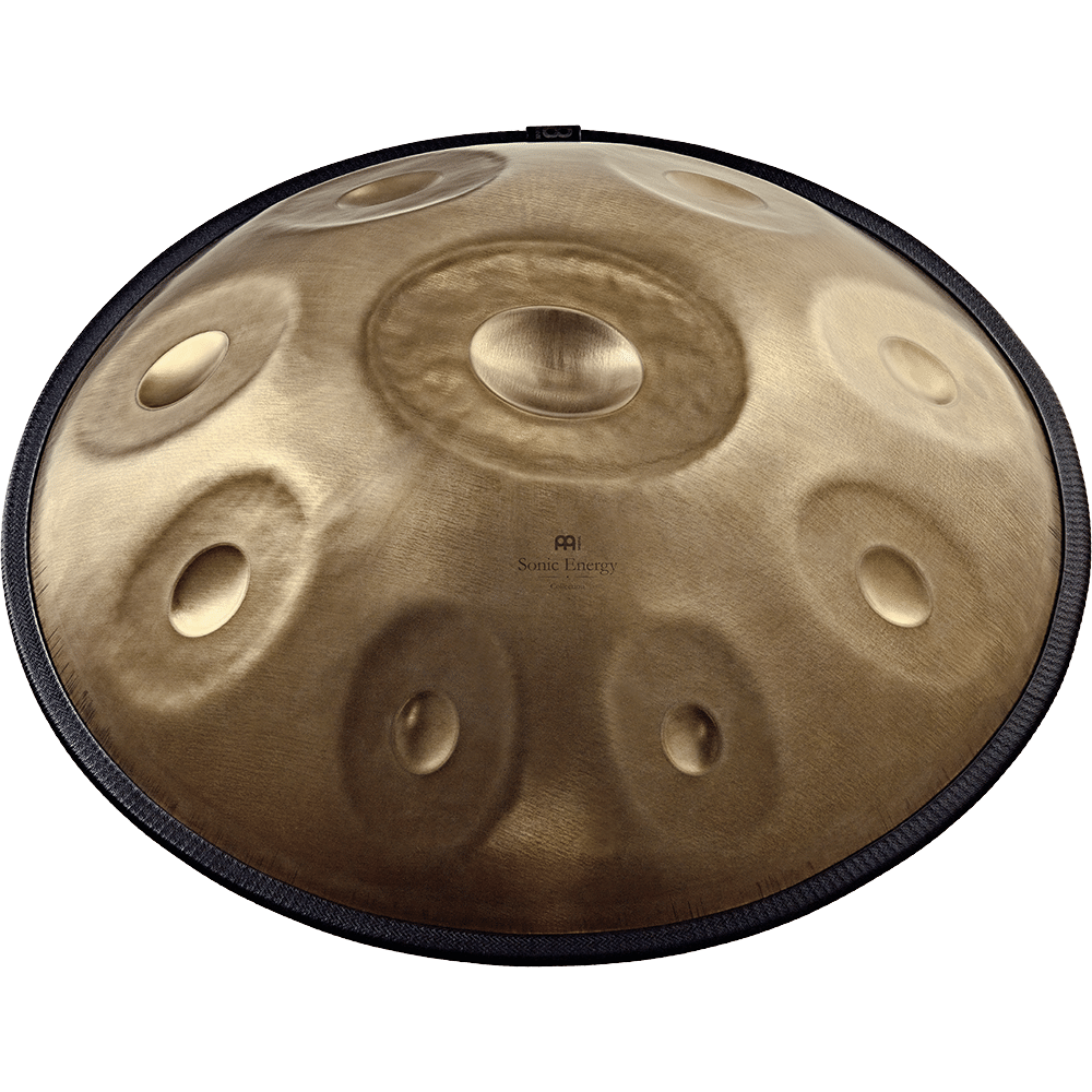 Sensory Handpan with 9 Notes Two Soundholes (D Kurd) — Sound