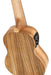 Timber Series Soprano Ukulele - Natural Zebrawood Acoustic-Electric with Gig Bag -
