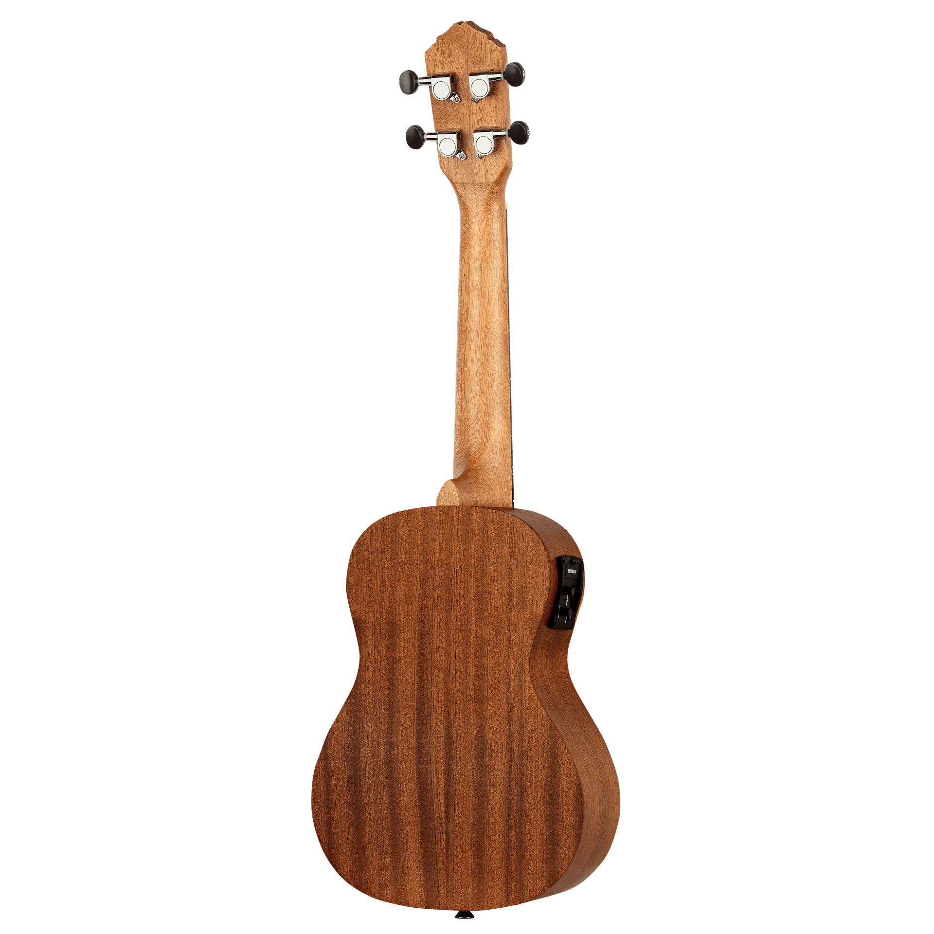 Acoustic-Electric Concert Ukulele - Natural Sapele with Bag - Timber Series Ukulele