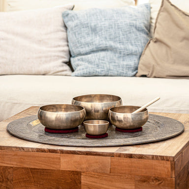Cosmos Therapy Singing Bowl Set of 4 / 2700g - Cosmos Therapy Series Singing Bowl Set