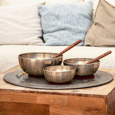 Energy Therapy Singing Bowls | Large Set 4600g - Sonic Energy Series Singing Bowl Set