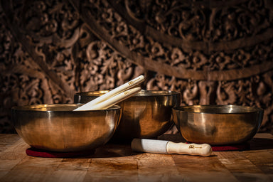 Sonic Energy Therapy Singing Bowls | Large Set - Sonic Energy Series Singing Bowl Set