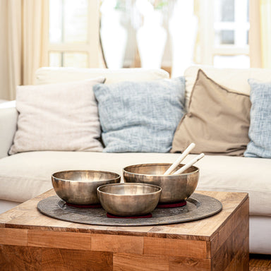 Sonic Energy Therapy Singing Bowls | Large Set - Sonic Energy Series Singing Bowl Set