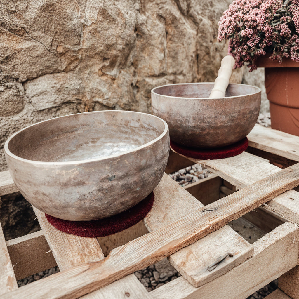 Origin Raw Singing Bowls Complete Set of 3 - Origin Series Singing Bowl Set