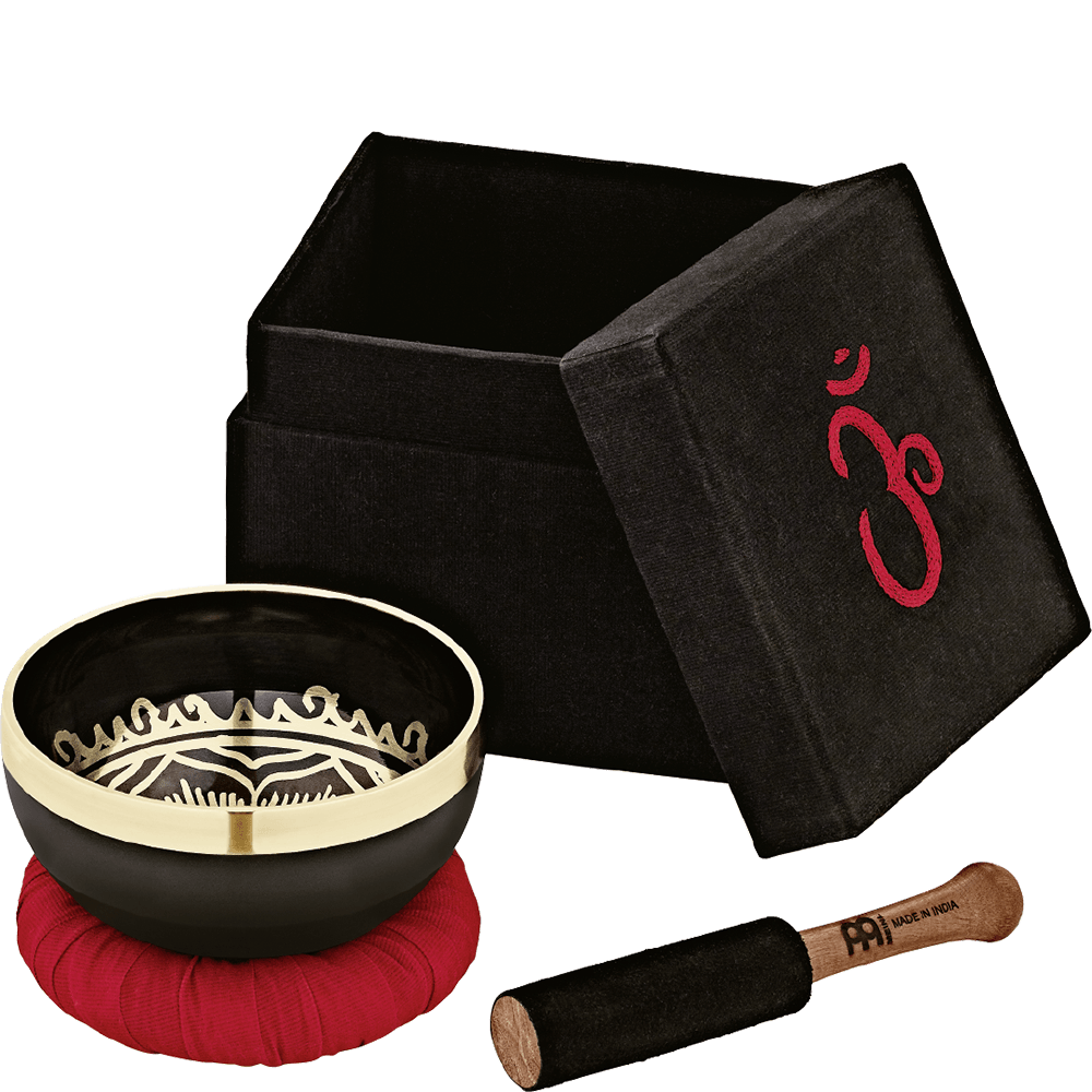 OM Singing Bowl with Mallet & Gift Box - OM Singing Bowl