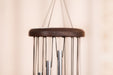 Healing Tuned Spiral Chime 29" / 73 cm, Silver - Wind Chimes