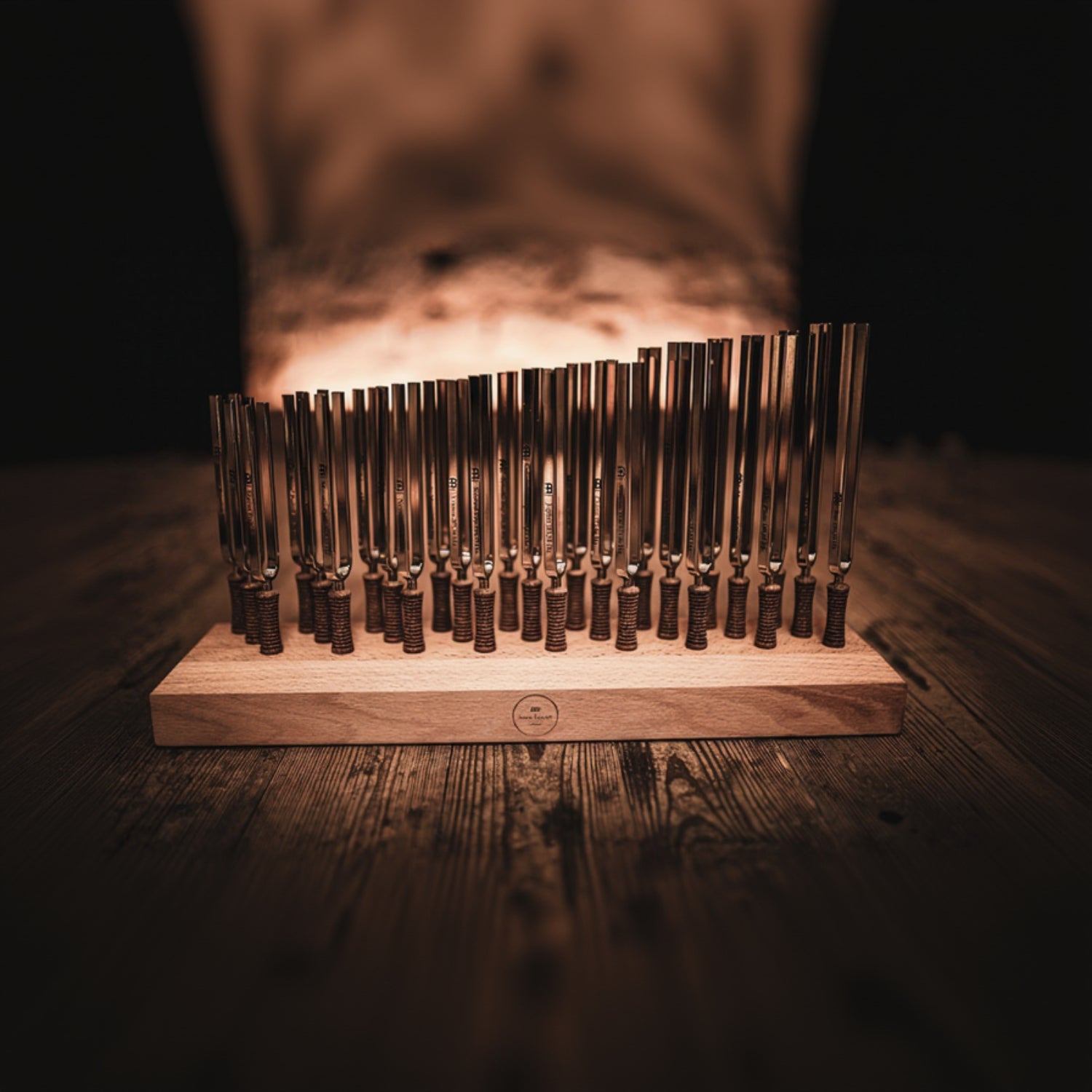 Planetary Tuning Forks Complete Set of 27 Handmade Steel Tuners - Planetary Tuned Tuning Forks