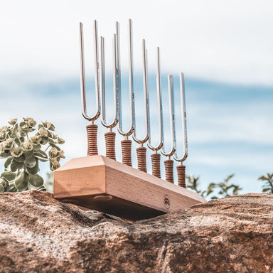 Chakra Tuning Fork Set for All 7 Chakras - Tuning Fork