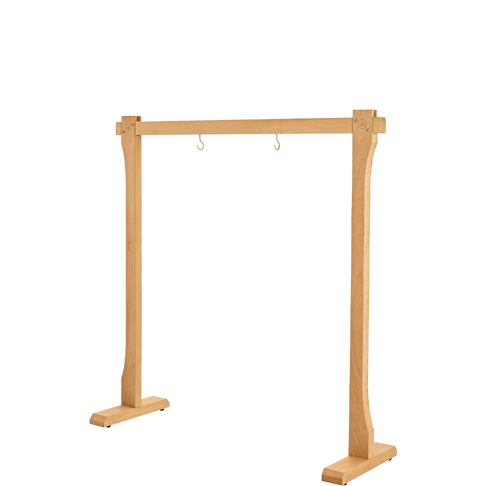 Wood Gong Stand Up To 40" Gong Size - Wood Gong / Tam Tam Stand, Large