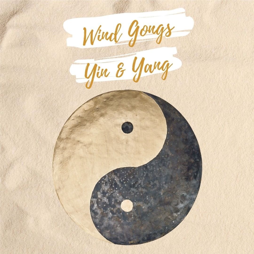 26" Yin Yang Gong - Harmony - Wind Gong Yin Yang